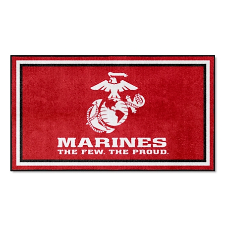 Fanmats U.S. Marines Rug, 3 ft. x 5 ft., 26906