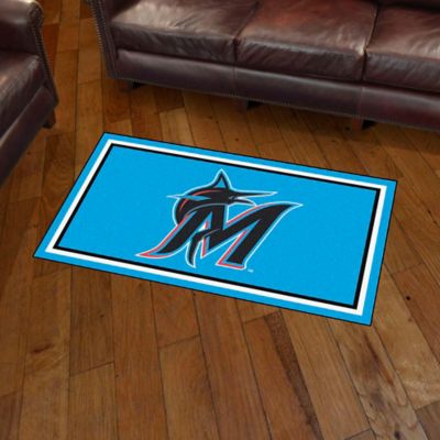 Fanmats Miami Marlins Rug, 3 ft. x 5 ft., 32785 at Tractor Supply Co.
