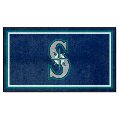 Fanmats Seattle Mariners Rug, 3 ft. x 5 ft., 32826