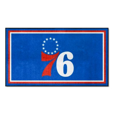 Fanmats Philadelphia 76ers Nylon Rug, 3 ft. x 5 ft. at Tractor Supply Co