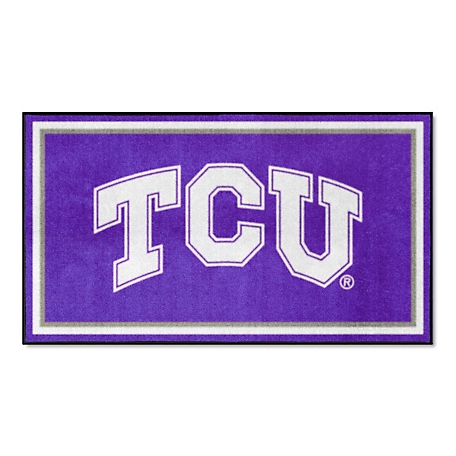 Fanmats TCU Horned Frogs Rug, 3 ft. x 5 ft.