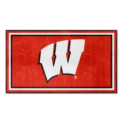 Fanmats Wisconsin Badgers Rug, 3 ft. x 5 ft.