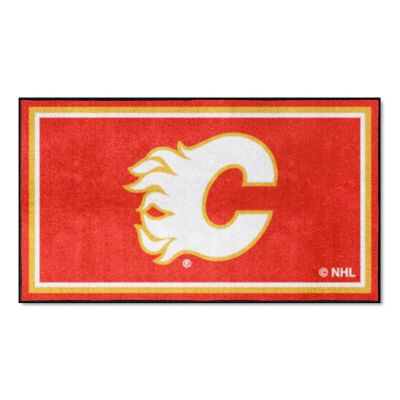 Fanmats Calgary Flames Rug, 3 ft. x 5 ft.