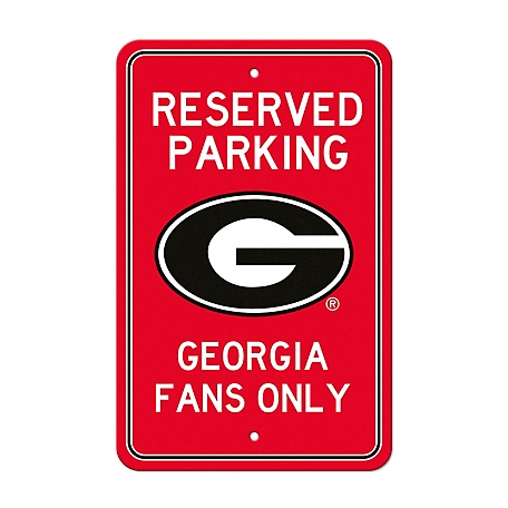 Fanmats Georgia Bulldogs Parking Sign
