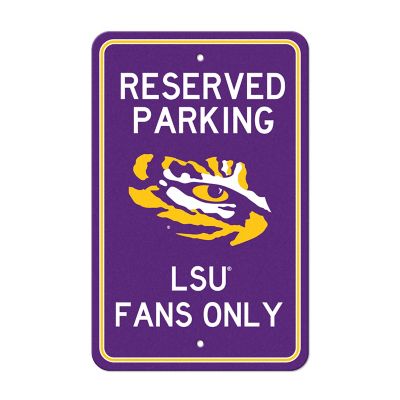 Fanmats LSU Tigers Parking Sign