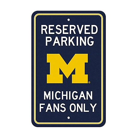 Fanmats Michigan Wolverines Parking Sign