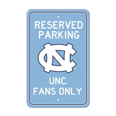 Fanmats North Carolina Tar Heels Parking Sign