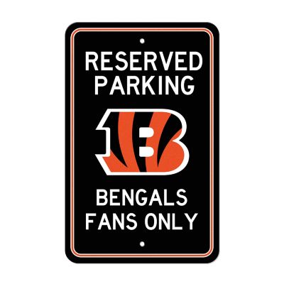 Fanmats Cincinnati Bengals Parking Sign