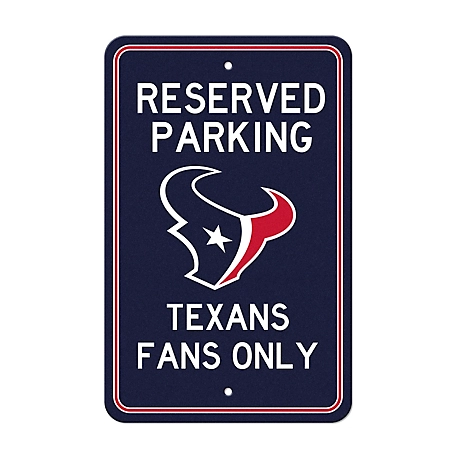 Fanmats Houston Texans Parking Sign