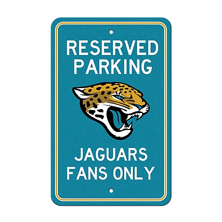 Fanmats Jacksonville Jaguars Parking Sign