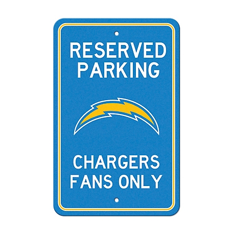 Fanmats Los Angeles Chargers Parking Sign