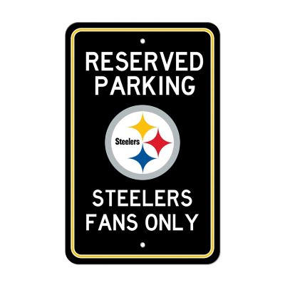 Fanmats Pittsburgh Steelers Parking Sign