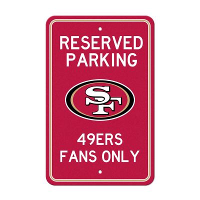 Fanmats San Francisco 49ers Parking Sign