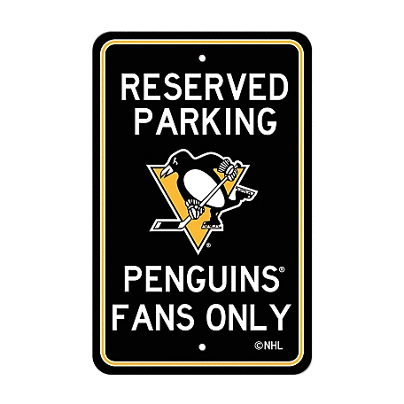 Fanmats Pittsburgh Penguins Parking Sign