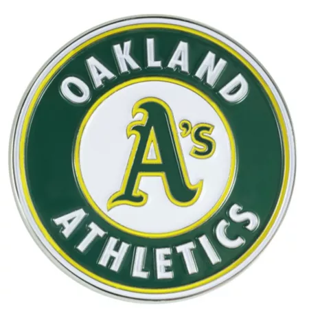 Fanmats Oakland Athletics Emblem Color Vehicle Emblems & Decals