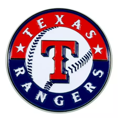 Fanmats Texas Rangers Color Emblem Vehicle Emblems & Decals