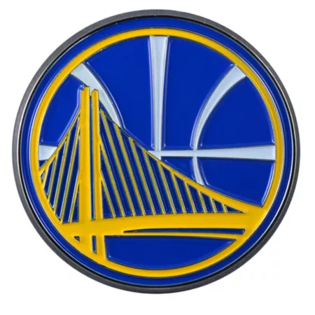 Fanmats Golden State Warriors Color Emblem Vehicle Emblems & Decals