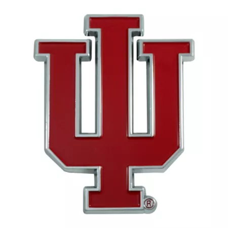 Fanmats Indiana Hoosiers Colored Emblem Vehicle Emblems & Decals