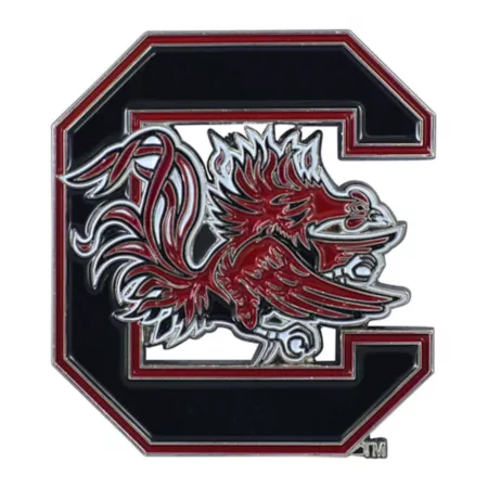 Fanmats South Carolina Gamecocks Color Emblem Vehicle Emblems & Decals