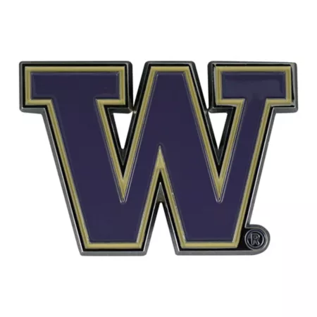 Fanmats Washington Huskies Color Emblem Vehicle Emblems & Decals