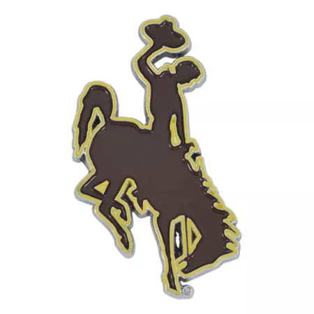 Fanmats Wyoming Cowboys Color Emblem Vehicle Emblems & Decals