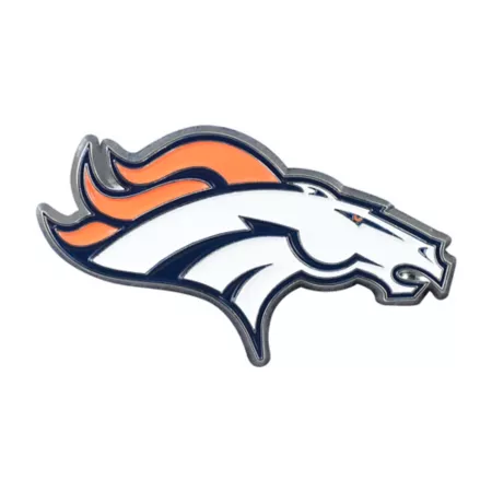 Fanmats Denver Broncos Colored Emblem Vehicle Emblems & Decals