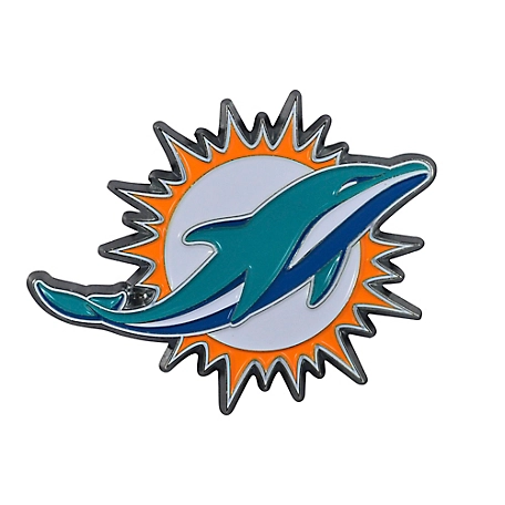 Fanmats Miami Dolphins Color Emblem