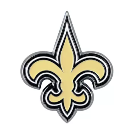 Fanmats New Orleans Saints Color Emblem Vehicle Emblems & Decals