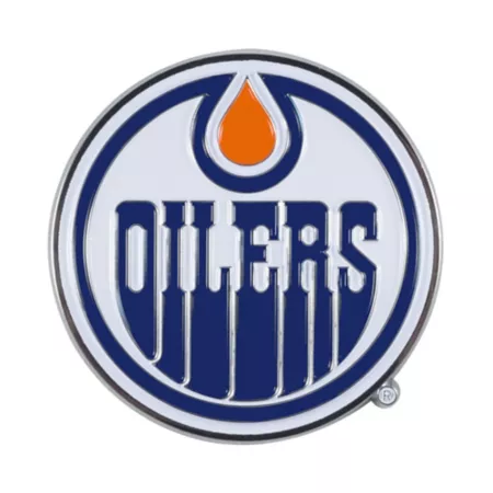 Fanmats Edmonton Oilers Color Emblem Vehicle Emblems & Decals