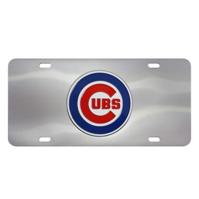 Fanmats Chicago Cubs Diecast License Plate