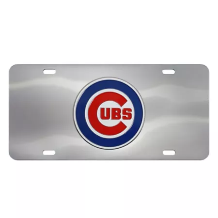 Fanmats Chicago Cubs Diecast License Plate Truck Bumpers