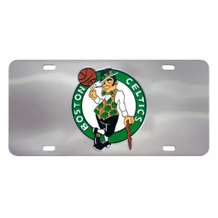 Fanmats Boston Celtics Diecast License Plate Truck Bumpers