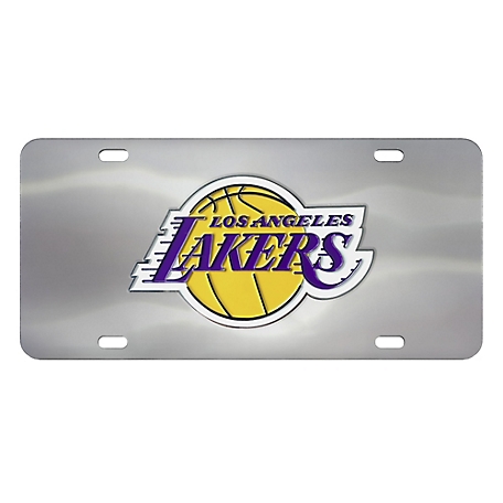Fanmats Los Angeles Lakers Diecast License Plate