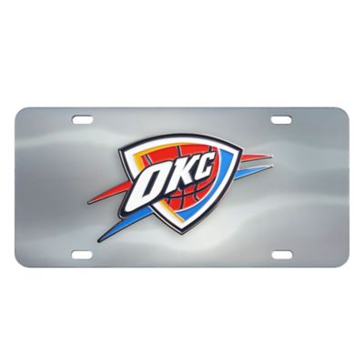 Fanmats Oklahoma City Thunder Diecast License Plate