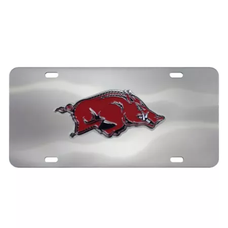 Fanmats Arkansas Razorbacks Diecast License Plate Truck Bumpers