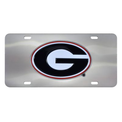 Fanmats Georgia Bulldogs Diecast License Plate