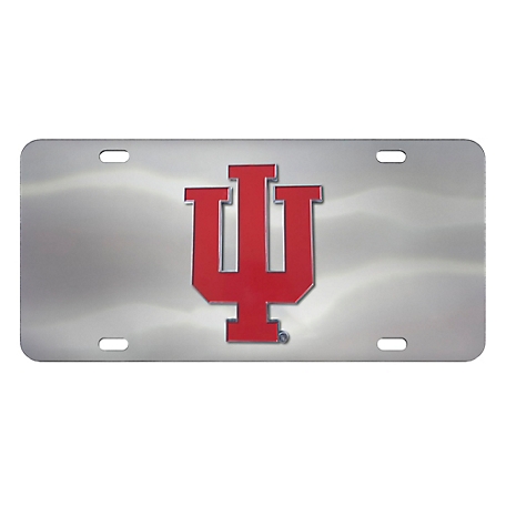 Fanmats Indiana Hoosiers Diecast License Plate
