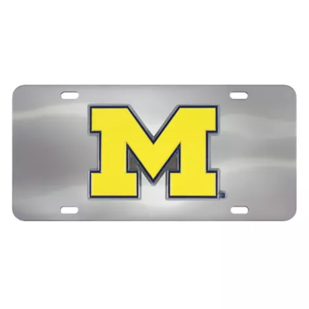 Fanmats Michigan Wolverines Diecast License Plate Truck Bumpers