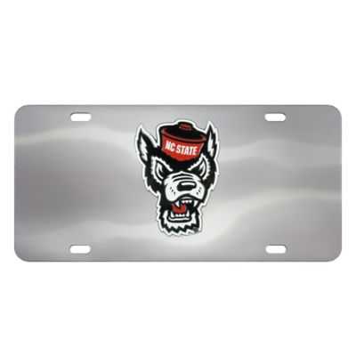 Fanmats NC State Wolfpack Diecast License Plate