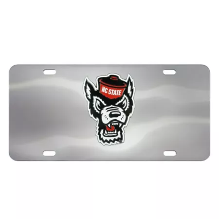 Fanmats NC State Wolfpack Diecast License Plate Truck Bumpers