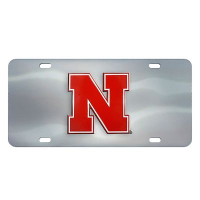 Fanmats Nebraska Cornhuskers Diecast License Plate