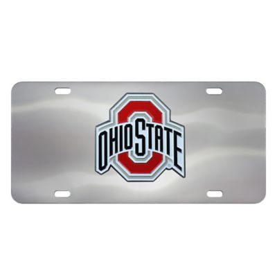 Fanmats Ohio State Buckeyes Diecast License Plate