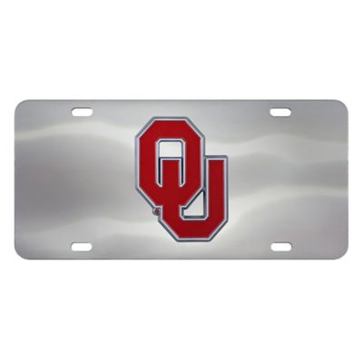 Fanmats Oklahoma Sooners Diecast License Plate