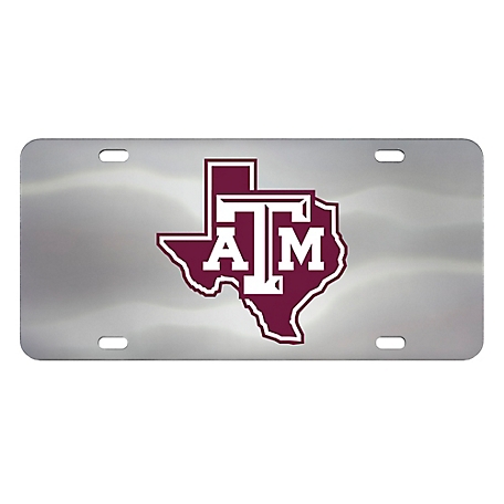 Fanmats Texas A&M Aggies Diecast License Plate