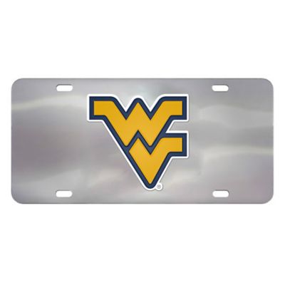 Fanmats West Virginia Mountaineers Diecast License Plate