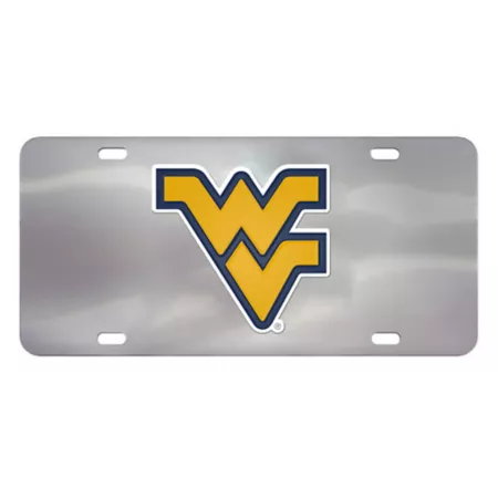 Fanmats West Virginia Mountaineers Diecast License Plate Truck Bumpers