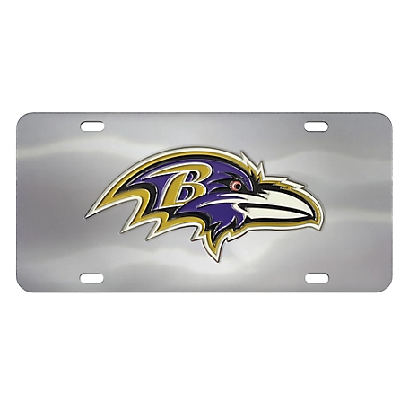 Fanmats Baltimore Ravens Diecast License Plate