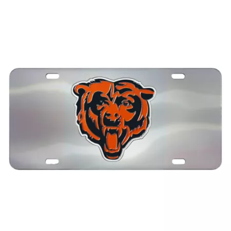 Fanmats Chicago Bears Diecast License Plate Truck Bumpers