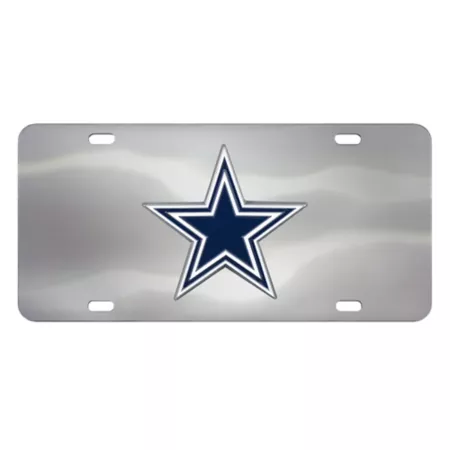 Fanmats Dallas Cowboys Diecast License Plate Truck Bumpers