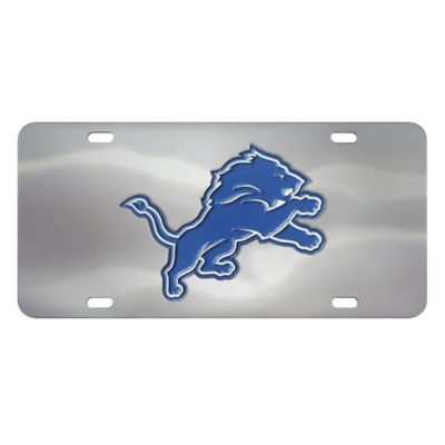 Fanmats Detroit Lions Diecast License Plate